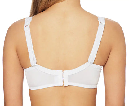 Today'S Woman Women'S Full Figure Lace Underwire Bra - White