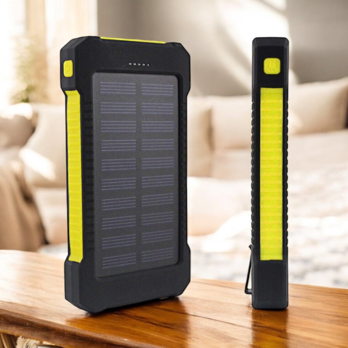 50000Mah Solar Power Bank Portable External Battery Dual USB Phone Charger