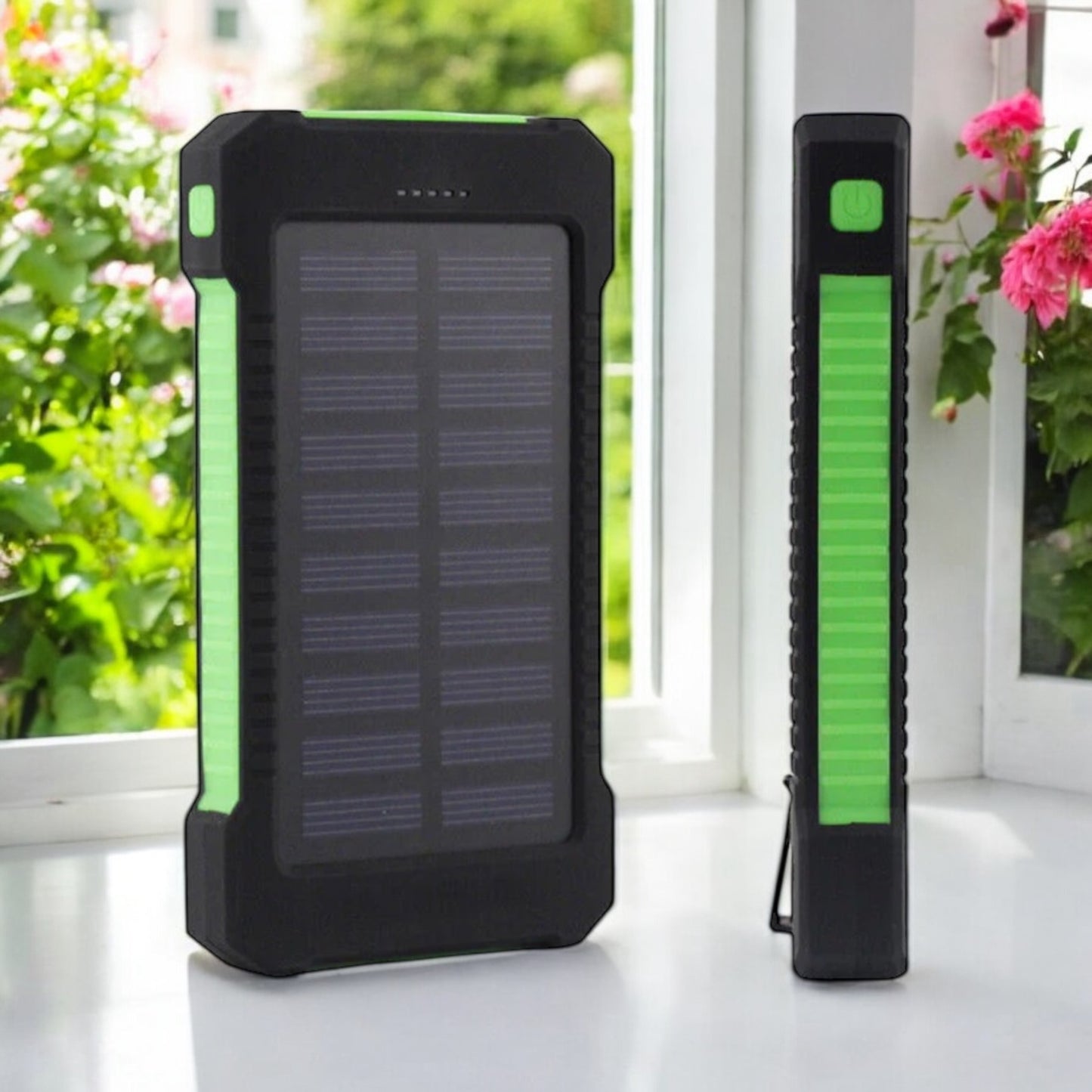 50000Mah Solar Power Bank Portable External Battery Dual USB Phone Charger