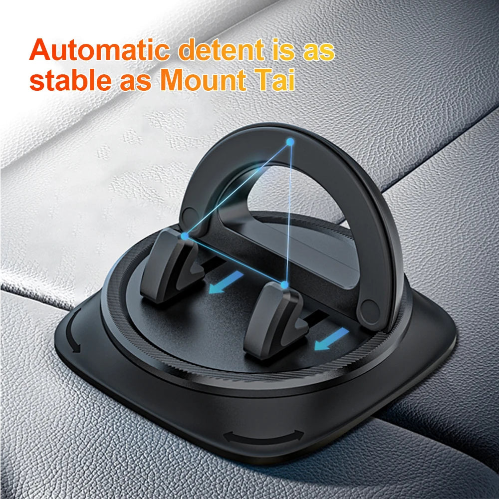 Universal Car Phone Holder - 360° Full Rotation