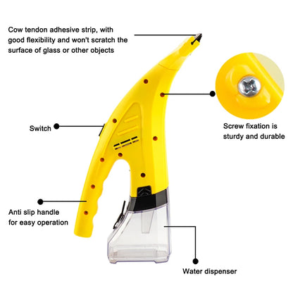 Rechargeable Window Vacuum Cleaner Wireless Window Glass Vacuum Cleaning Set Window Squeegee Vacuum for Windows Tiles Mirrors